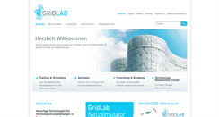 Desktop Screenshot of gridlab.de